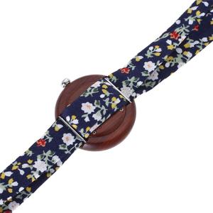 Commercio all'ingrosso <span class=keywords><strong>di</strong></span> Disegno <span class=keywords><strong>di</strong></span> Modo Delle Donne Orologi del Quarzo Della Cinghia <span class=keywords><strong>di</strong></span> Stoffa In <span class=keywords><strong>Legno</strong></span> Orologi Da Polso - Product Image 3