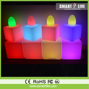 Cambio de Color de <span class=keywords><strong>la</strong></span> venta caliente colorido muebles <span class=keywords><strong>bar</strong></span> asientos batería de litio led cube taburete de <span class=keywords><strong>la</strong></span> barra - Product Image 1