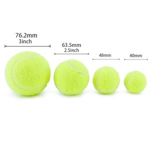 Palla da Tennis Giocattolo per Cani di Buona Qualità con Squeaker - Gomma e Feltro di Alta Qualità, Diametro 2.5 Pollici, Ecologica e Pressurizzata - Product Image 6