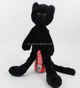 Campione Gratuito: Giocattoli di <span class=keywords><strong>Peluche</strong></span> <span class=keywords><strong>Gatto</strong></span> <span class=keywords><strong>Nero</strong></span> Personalizzati, Morbidi e Carini, Giocattolo Animato <span class=keywords><strong>Gatto</strong></span> <span class=keywords><strong>Nero</strong></span> - Product Image 3