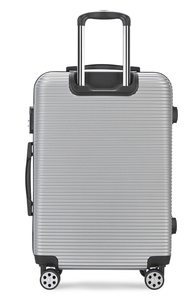 3PCS ABS TROLLEY LUGGAGE SET <strong>SUITCASE</strong> TRAVEL <strong>PLASTIC</strong> HARD SHELL LUGGAGE - Product Image 3