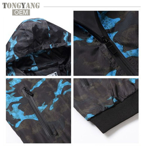 TONGYANG primavera autunno uomo Casual Camouflage felpa con cappuccio giacca uomo abbigliamento impermeabile giacca a vento da uomo cappotto Outwear maschile 4XL - Product Image 5