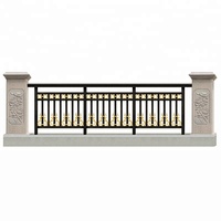 Grille en fer forgé pour balcon, balustrades en aluminium pour terrasse, designs de garde-corps pour véranda