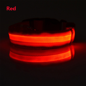 Collares <span class=keywords><strong>led</strong></span> recargables por USB para mascotas, venta al por mayor, varios colores disponibles - Product Image 6