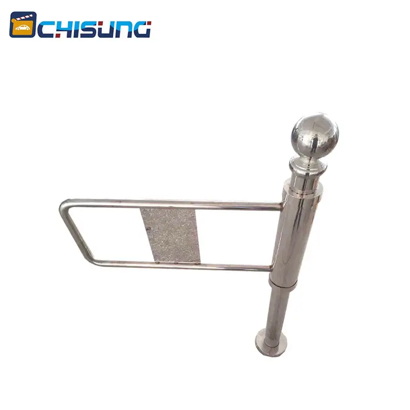 CHISUNG Supermarket Barrier One Way Direction Accessing Control Manual Swing Turnstile