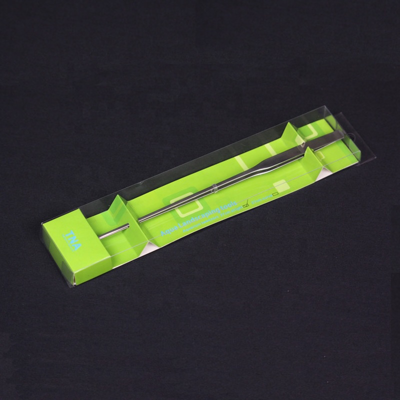 Пинцет с прямой зеркальной поверхностью для аквариумных растений марки TNA 27 см