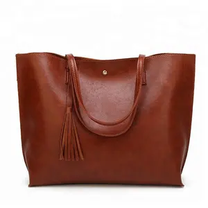 2018 Simple design 8 color big capacity lady handbag PU leather bags for women AS897