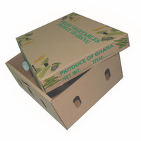 Caja de Embalaje para Sandía de Nuevo Diseño, Precio al por Mayor, Caja de Papel para Embalaje, Logotipo Personalizado, Caja para Frutas