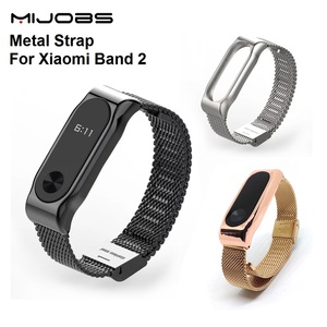 Acero inoxidable 304 Milanese banda de metal pulsera de la muñeca del reemplazo <span class=keywords><strong>correa</strong></span> para xiaomi <span class=keywords><strong>mi</strong></span> banda <span class=keywords><strong>2</strong></span> - Product Image 1