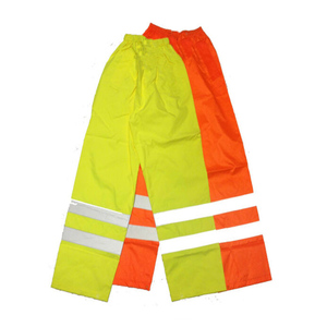 Durability Cotton Regular Fit <strong>Work</strong> <strong>Trousers</strong> Two Tone <strong>High</strong> Visibility Safety Reflective Cargo Pants - Product Image 3