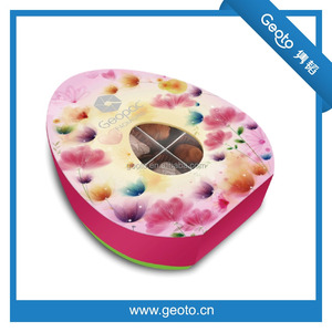 Delicada forma de huevo de chocolate de papel caja de papel de regalo para <span class=keywords><strong>el</strong></span> día de pascua forma de huevo caja de cand - Product Image 3