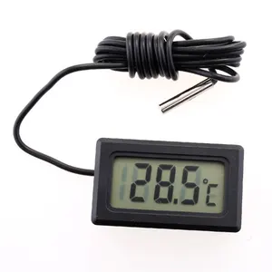 LCD Digital Thermometer Hygrometer Temperature sensor Meter Weather Station Diagnostic-tool Thermal Regulator Termometro Digital