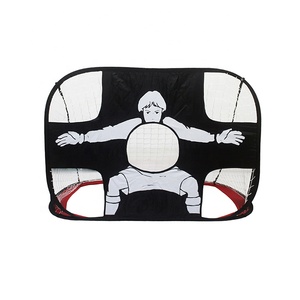 Factory Wholesale Two-in-One <strong>Pop</strong> <strong>up</strong> Mini Soccer <strong>Goal</strong> 110x80x80cm Durable Fabrics &amp; Frame for Outdoor <strong>Football</strong> Training - Product Image 1