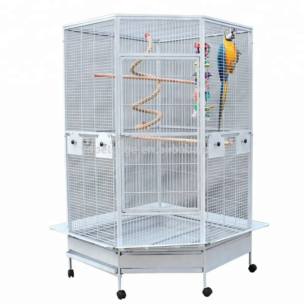 Cage à oiseaux en fer pour perruches, accessoire d'extérieur pour animaux de compagnie, vente en gros, 8501