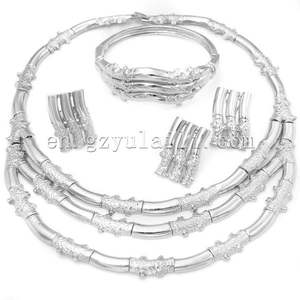 lourds 2 gram plaqué or bijoux grand jeu/or parure pour femmes gros - Product Image 4
