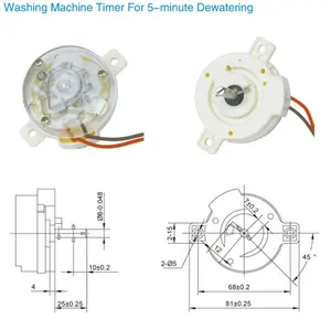 Hot Sale kostenlose Probe Waschmaschine Ersatzteile Timer DXT5