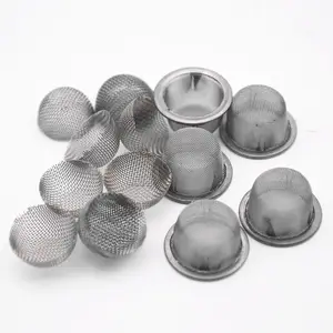 diameter 10mm 12mm 14.8mm 15mm 16mm 19mm 60 mesh flat bowl shape conical concave hookah smoking pipe screen