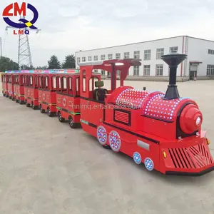 Christmas outdoor games electric train for children