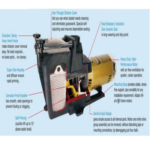 Hayback — pompe à eau encastrable dans le sol, 3hp, pompe à eau originale, pour <span class=keywords><strong>piscine</strong></span> - Product Image 2