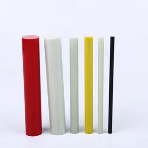 Juli FRP stick cfrp pultrusion round fiberglass rod grp durable solid fiberglass rod for building support oem