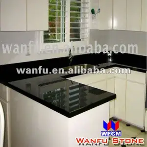 Meja Granit Hitam Dapur Berbentuk U