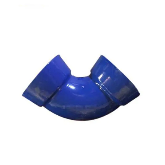 Ductile iron pipes and fittings/ double flanged bend 90 Degree for PVC/PE pipes
