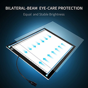 Jskpad A4 LED Nghệ Sĩ Mỏng Nghệ Thuật Stencil Vẽ Bảng Tốt Nhất Bán Kỹ Thuật Số Đồ Họa Máy Tính Bảng Cho Hoạt Hình Tracer - Product Image 6