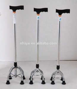 Trusty Bastao 4 ponta đi bộ gậy mía AJ-911 mới phục hồi chức năng trị liệu cung cấp Gậy nhôm trọng lượng nhẹ có thể gập lại - Product Image 4