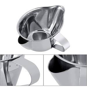 2 in 1 Cooking Tools Stainless Steel Oil Fat Separator Bowl Gravy Jug Oil Soup <strong>Strainer</strong> with Handle Grease Trap - Product Image 5