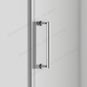 Pantalla de puerta de ducha de plástico de vidrio templado <span class=keywords><strong>para</strong></span> bañera - Product Image 3