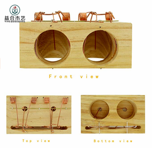 Humane Multi Catch Wooden Hole Rat Rodent Control Killer <strong>Mouse</strong> <strong>Trap</strong> - Product Image 2