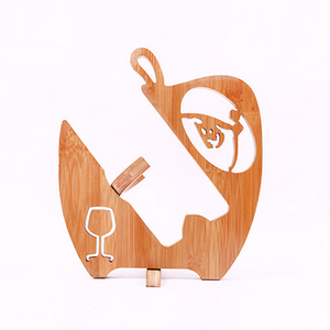 Trang Trí Bằng Gỗ Giữ Chai Rượu Vang - Product Image 3