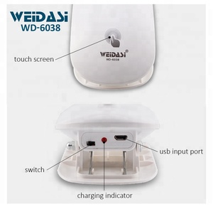 Lámpara de abrazadera de lectura de luz LED inport <span class=keywords><strong>USB</strong></span> de diseño antideslizante con lámpara de lectura de escritorio con Interruptor táctil - Product Image 5