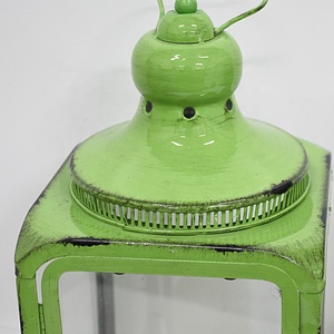 Garden and Wedding Christmas Decor Antique Vintage Decorative Wrought Iron <strong>Hanging</strong> <strong>Candle</strong> Lanterns Metal Hurricane Lantern - Product Image 5