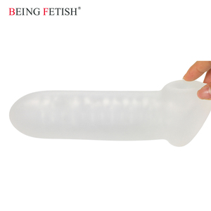 Beste Preis Realistische Form Snug Penis-Extender Mit Ball Schleife