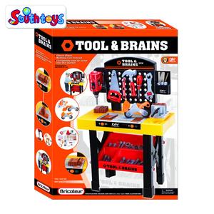 Lớn Cậu Bé Giả Vờ Chơi Xây Dựng Làm Việc Cửa Hàng Tự Làm Nhựa Công Cụ Làm Việc Băng Ghế Dự Bị Đồ Chơi Thiết Lập Cho Trẻ Em - Product Image 6