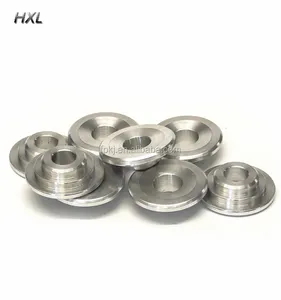 <span class=keywords><strong>Entretoise</strong></span> usinée CNC personnalisée en acier inoxydable poli, rondelles d'épaississement, rondelles à pas - Product Image 1
