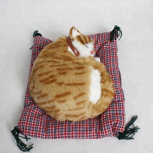 Vendita calda Della Novità del <span class=keywords><strong>Regalo</strong></span> Della Peluche Pigro Respirazione Gatto Addormentato - Product Image 5