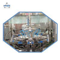 Machine de rinçage, de remplissage et de bouchage 1000 Bph pour bouteilles de boissons ou autres liquides, ligne de production d'emballage ou de production d'eau