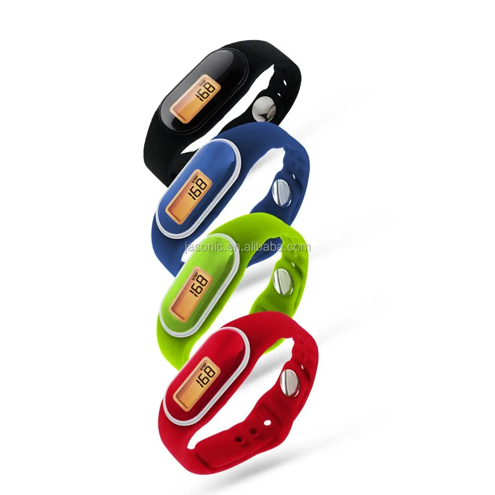 3D Pedometer Watch with "One Tap' Mode Function