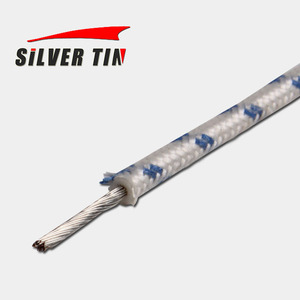 Câble en <span class=keywords><strong>fibre</strong></span> de verre tressée résistant à la chaleur et au feu pour four à haute température 4,0 mm - Product Image 2