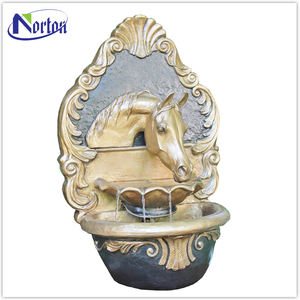 Fuente <span class=keywords><strong>de</strong></span> Agua Decorativa para Jardín, Estilo <span class=keywords><strong>Barroco</strong></span> Real Árabe, Cabeza <span class=keywords><strong>de</strong></span> Caballo <span class=keywords><strong>de</strong></span> Bronce, <span class=keywords><strong>Escultura</strong></span> NTBFO-096Y - Product Image 2