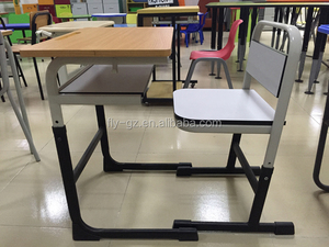Populaire Collège Classe Meubles <span class=keywords><strong>Bureau</strong></span> De L'école Et Une Chaise - Product Image 2