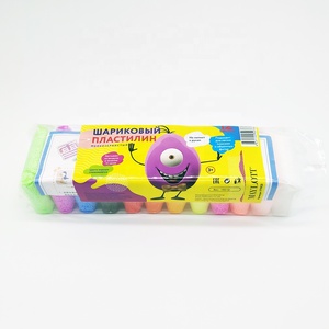 Arcilla de colores de secado al aire, suave y ligera, juego de <span class=keywords><strong>12</strong></span> piezas, plastilina inteligente para modelar, compuesto para hacer slime esponjoso. - Product Image 5