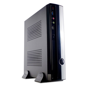 Leadway HTPC Mini PC trường hợp ITX PC trường hợp, cho văn phòng và máy tính chơi game, 4l Máy tính để bàn nhựa trường hợp máy tính bảng điều khiển phía trước kho CN; gua - Product Image 1