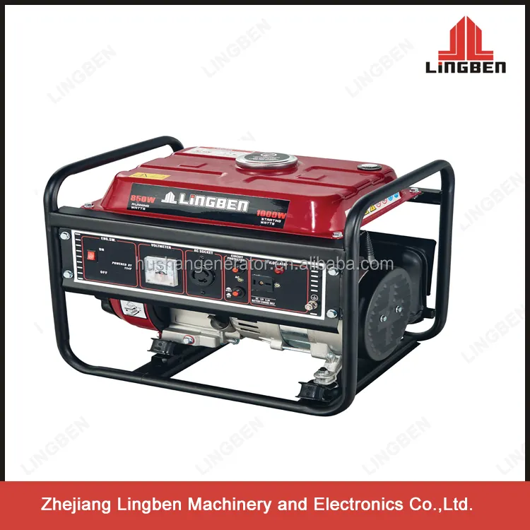 Zhejiang China 1kva einphasiger Benzin generator Preis LB 2500DX