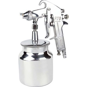 <span class=keywords><strong>Pistolet</strong></span> à <span class=keywords><strong>peinture</strong></span> F-75S, buse de 1,5 mm, 750 ml, mode d'alimentation par aspiration, <span class=keywords><strong>pistolet</strong></span> à air comprimé, outil pneumatique - Product Image 1