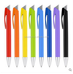 Wholesale Branded Promotional Cheap Plastic Elegant <strong>Retractable</strong> Ballpoint <strong>Pen</strong> Custom Logo Orange <strong>Pens</strong> - Product Image 2