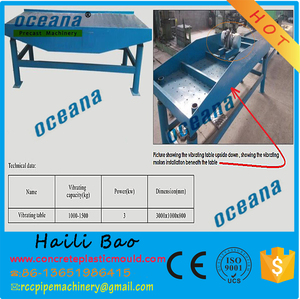 Meilleur prix table vibrante en béton de haute qualité, Offre Spéciale vibrant shaker table - Product Image 6