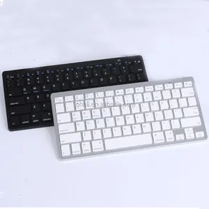 Teclado sem fio abs da fábrica, atacado, para apple, samsung windows, para teclado do macbook